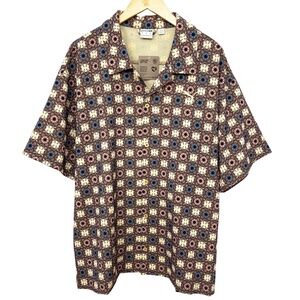 Puma Classics New Prep Medallion Print Woven Shirt Men’s XL